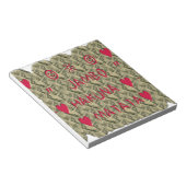 Hakuna Matata Talk Money Art Print Design Notitieblok (Schuin)