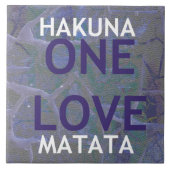 HAKUNA MATATA TEGELTJE (Voorkant)