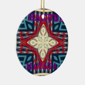 Hakuna Matata Tekst Hoop Abstracte kunst Print Des Keramisch Ornament (Rechts)