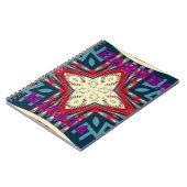 Hakuna Matata Tekst Hoop Abstracte kunst Print Des Notitieboek (Linkerzijde)