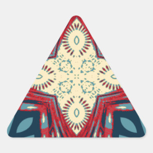 Hakuna Matata Tekst Hoop Abstracte kunst Print Des Sticker