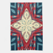 Hakuna Matata Tekst Hoop Abstracte kunst Print Des Theedoek (Verticaal)