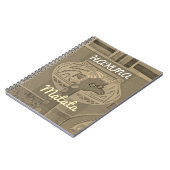 Hakuna Matata terug naar de kleuren van de Giraffe Notitieboek (Linkerzijde)