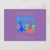 Hakuna Matata TGIF Bedankt God zij vrijdag Briefkaart (Voorkant)