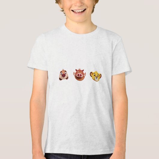 Hakuna Matata Tri-Blend Shirt (Voorkant)