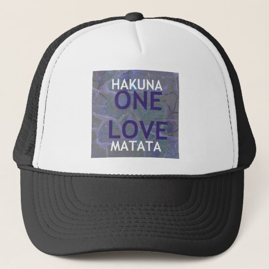 HAKUNA MATATA TRUCKER PET (Voorkant)