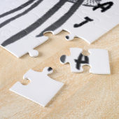 Hakuna Matata Vis Kunstprint Legpuzzel (Zijkant)