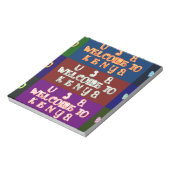 Hakuna Matata Welkom in Kenya.png Notitieblok (Linkerzijde)