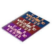 Hakuna Matata Welkom in Kenya.png Notitieboek (Linkerzijde)