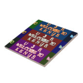 Hakuna Matata Welkom in Kenya.png Tegeltje (Zijkant)