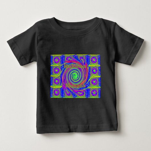 Hakuna Matata – Whirl Design met levendige kleuren (Voorkant)