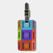 Hakuna Matata Wisdom Enriched Bagagelabel (Voorkant verticaal)