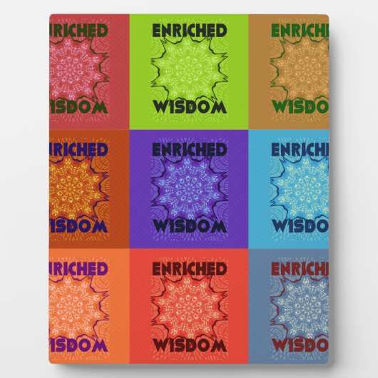 Hakuna Matata Wisdom Enriched Fotoplaat (Voorkant)