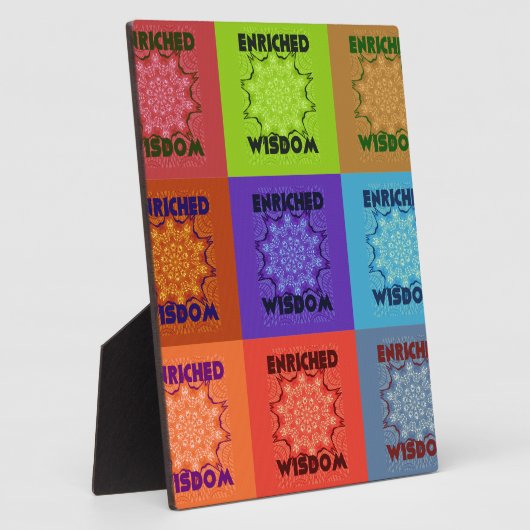 Hakuna Matata Wisdom Enriched Fotoplaat (Zijkant)