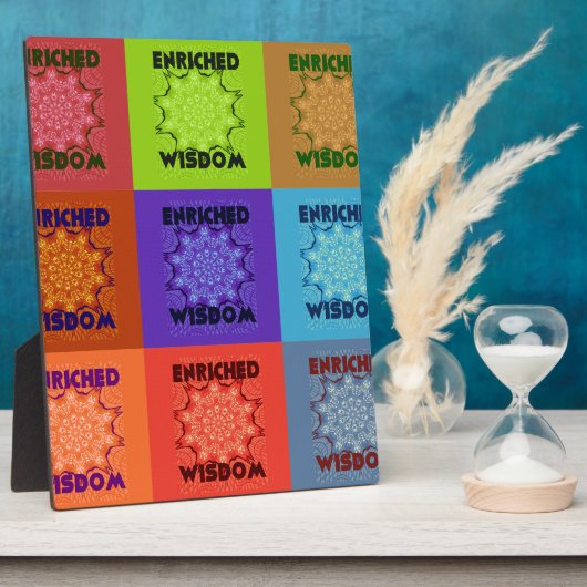 Hakuna Matata Wisdom Enriched Fotoplaat (Zijkant)