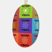 Hakuna Matata Wisdom Enriched Keramisch Ornament (Links)