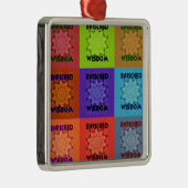 Hakuna Matata Wisdom Enriched Metalen Ornament (Rechts)