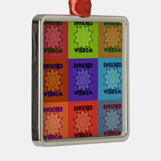 Hakuna Matata Wisdom Enriched Metalen Ornament (Rechts)