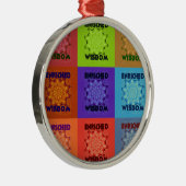 Hakuna Matata Wisdom Enriched Metalen Ornament (Rechts)