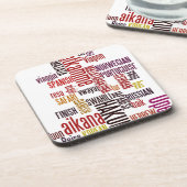 Hakuna Matata woord Bier Onderzetter (Linkerzijde)