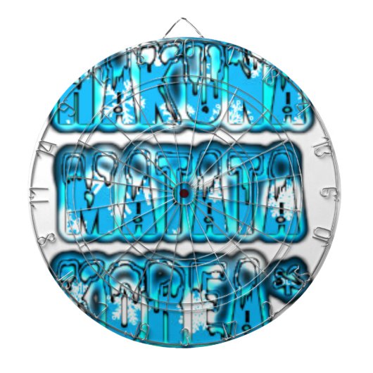 Hakuna Matata Zuid-Korea Art Print/Graphic Dartbord (Voorkant)