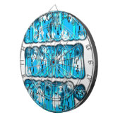 Hakuna Matata Zuid-Korea Art Print/Graphic Dartbord (Voorkant Rechts)