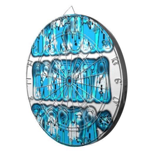 Hakuna Matata Zuid-Korea Art Print/Graphic Dartbord (Voorkant Rechts)