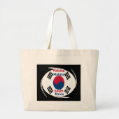 Hakuna Matata Zuid-Korea Art Print/Graphic Grote Tote Bag (Voorkant)