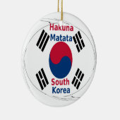 Hakuna Matata Zuid-Korea Art Print/Graphic Keramisch Ornament (Rechts)