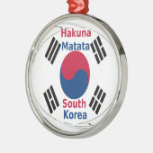 Hakuna Matata Zuid-Korea Art Print/Graphic Metalen Ornament (Links)
