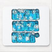 Hakuna Matata Zuid-Korea Art Print/Graphic Muismat (Voorkant)