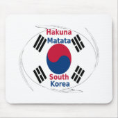 Hakuna Matata Zuid-Korea Art Print/Graphic Muismat (Voorkant)