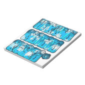 Hakuna Matata Zuid-Korea Art Print/Graphic Notitieblok (Linkerzijde)