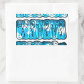 Hakuna Matata Zuid-Korea Art Print/Graphic Rechthoekige Sticker (Tas)