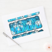 Hakuna Matata Zuid-Korea Art Print/Graphic Rechthoekige Sticker (Envelop)