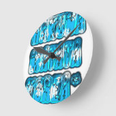 Hakuna Matata Zuid-Korea Art Print/Graphic Ronde Klok (Hoek)