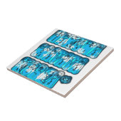 Hakuna Matata Zuid-Korea Art Print/Graphic Tegeltje (Zijkant)