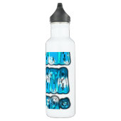 Hakuna Matata Zuid-Korea Art Print/Graphic Waterfles (Rechts)