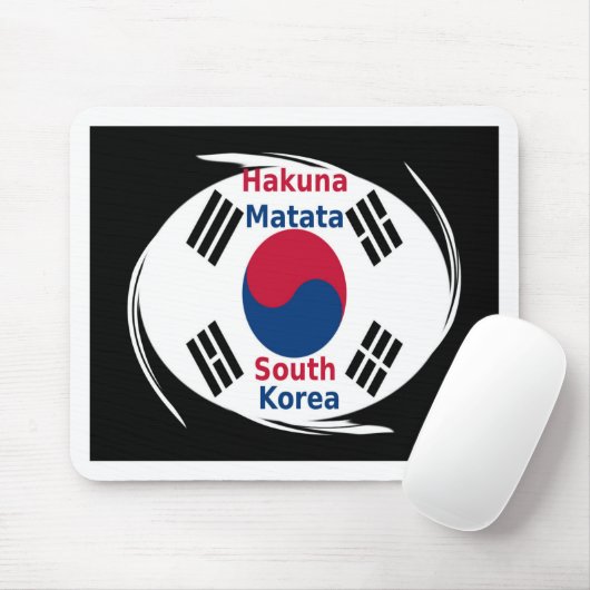 Hakuna Matata Zuid-Korea Muismat (Met muis)