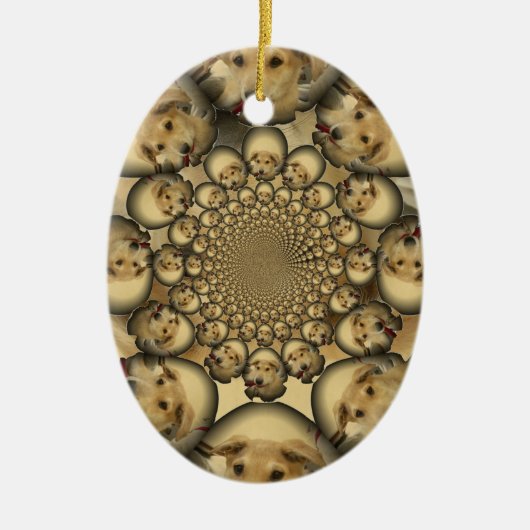 Hakuna Matta Puppies en Dogs oneindigheid verbluff Keramisch Ornament (Voorkant)