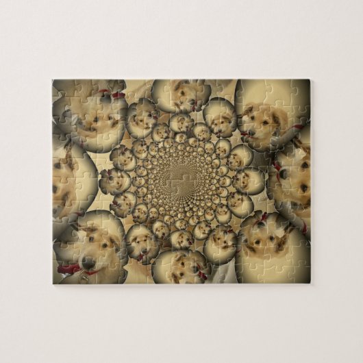 Hakuna Matta Puppies en Dogs oneindigheid verbluff Legpuzzel (Horizontaal)
