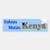         HakunaMatata Bumpersticker (Voorkant)