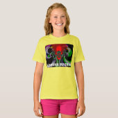 HakunaMatata Gift Girls' Hanes Comfor Blend Hoody (Voorkant volledig)