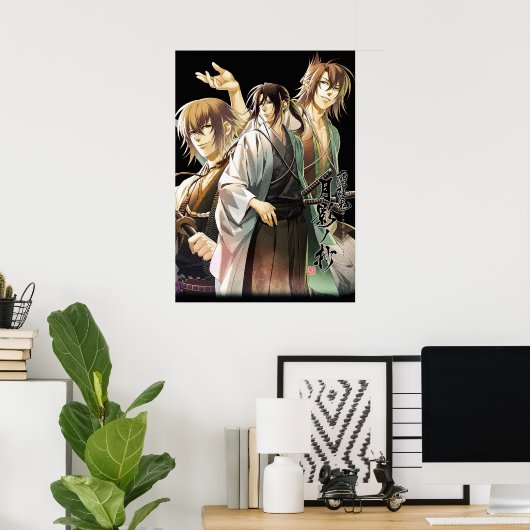 hakuouki shinsengumi kitan poster (Thuiskantoor)