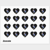 Hakuzi Heart Stickers (Vel)