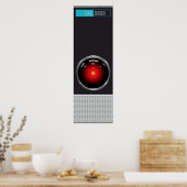 HAL9000 POSTER (Keuken)