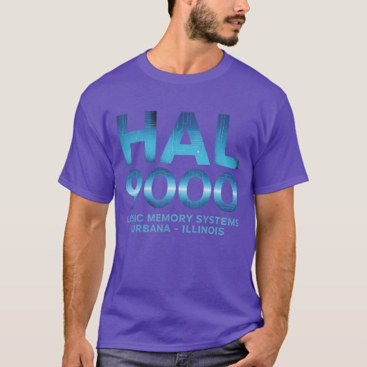 Hal 9000 Grappig T-shirt (Voorkant)