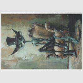 Hal de Halloween Kat Tissuepapier