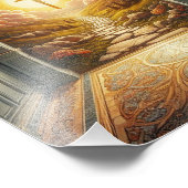 Hal naar de hemel foto afdruk (Hoek)