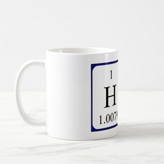 Hal periodieke lijstnaam mok (Links)